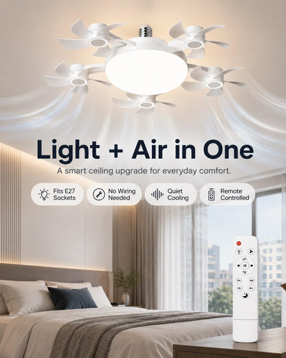 Airzen™ 2-in-1 Ceiling Fan Light