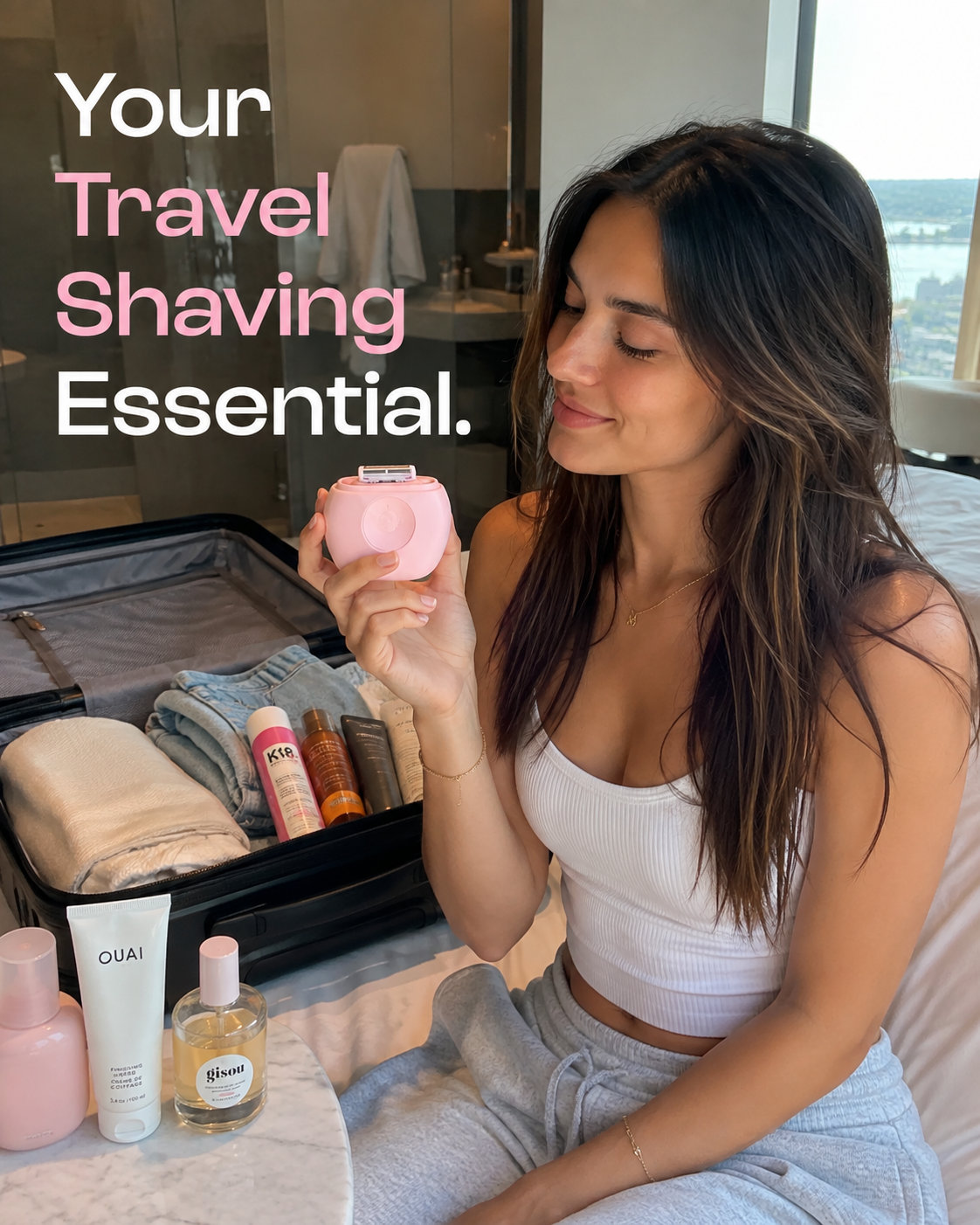 Mistelle™ Spray. Shave. Glow.