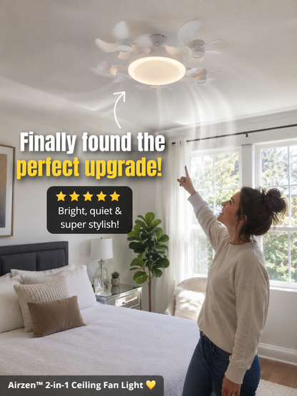 Airzen™ 2-in-1 Ceiling Fan Light