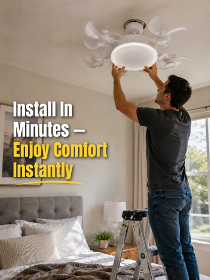 Airzen™ 2-in-1 Ceiling Fan Light