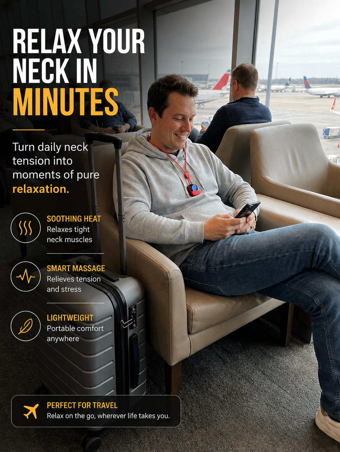 Neckure™ Smart Cervical Relief Massager
