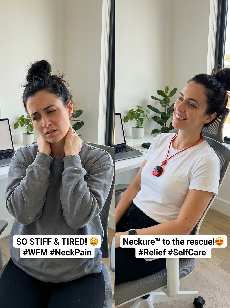 Neckure™ Smart Cervical Relief Massager