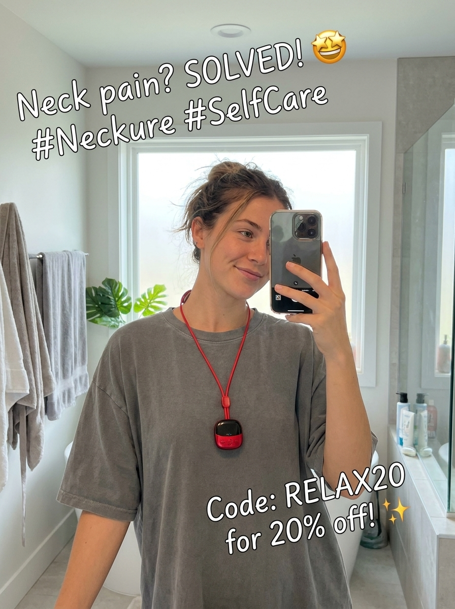 Neckure™ Smart Cervical Relief Massager