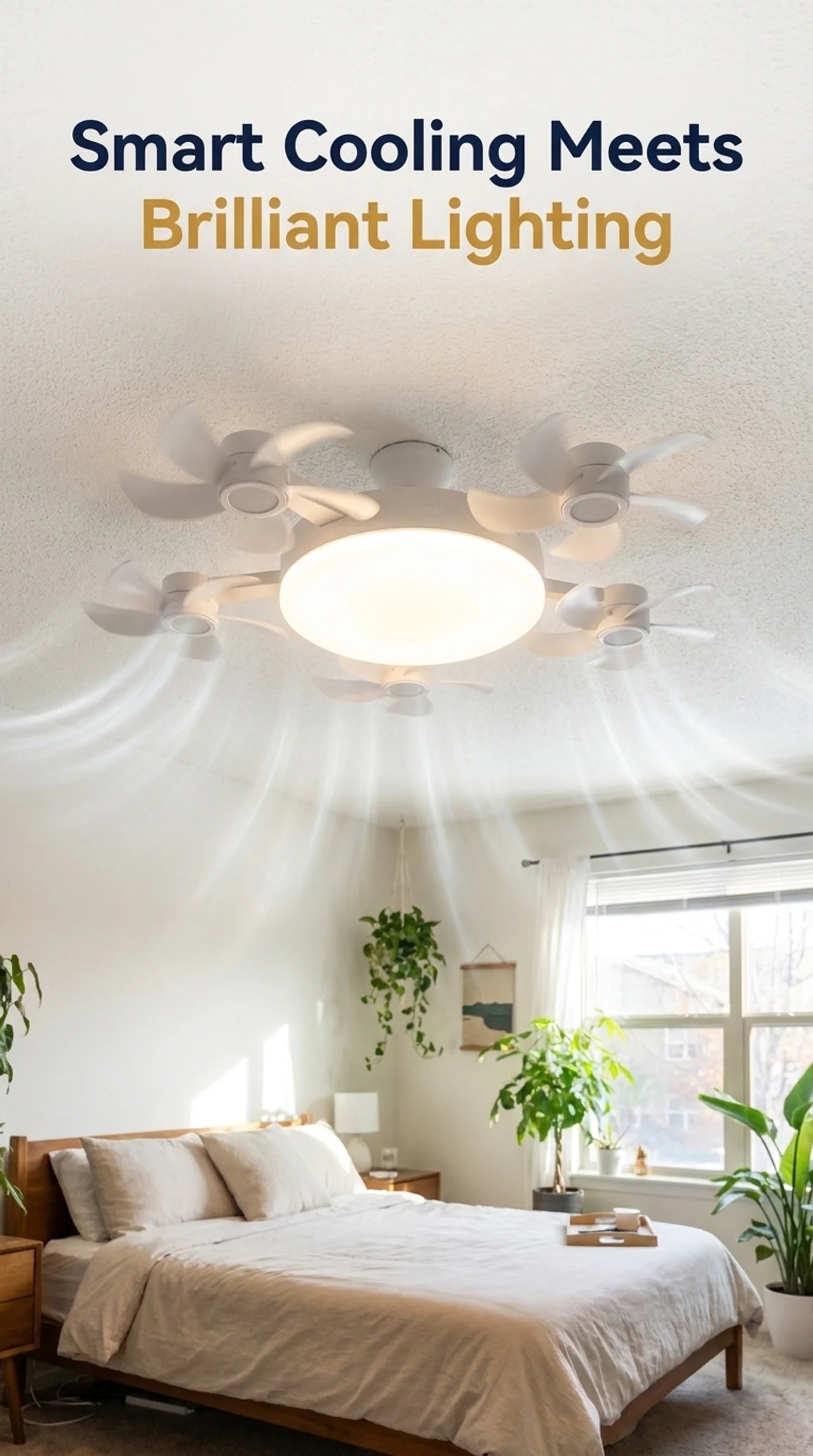 Airzen™ 2-in-1 Ceiling Fan Light